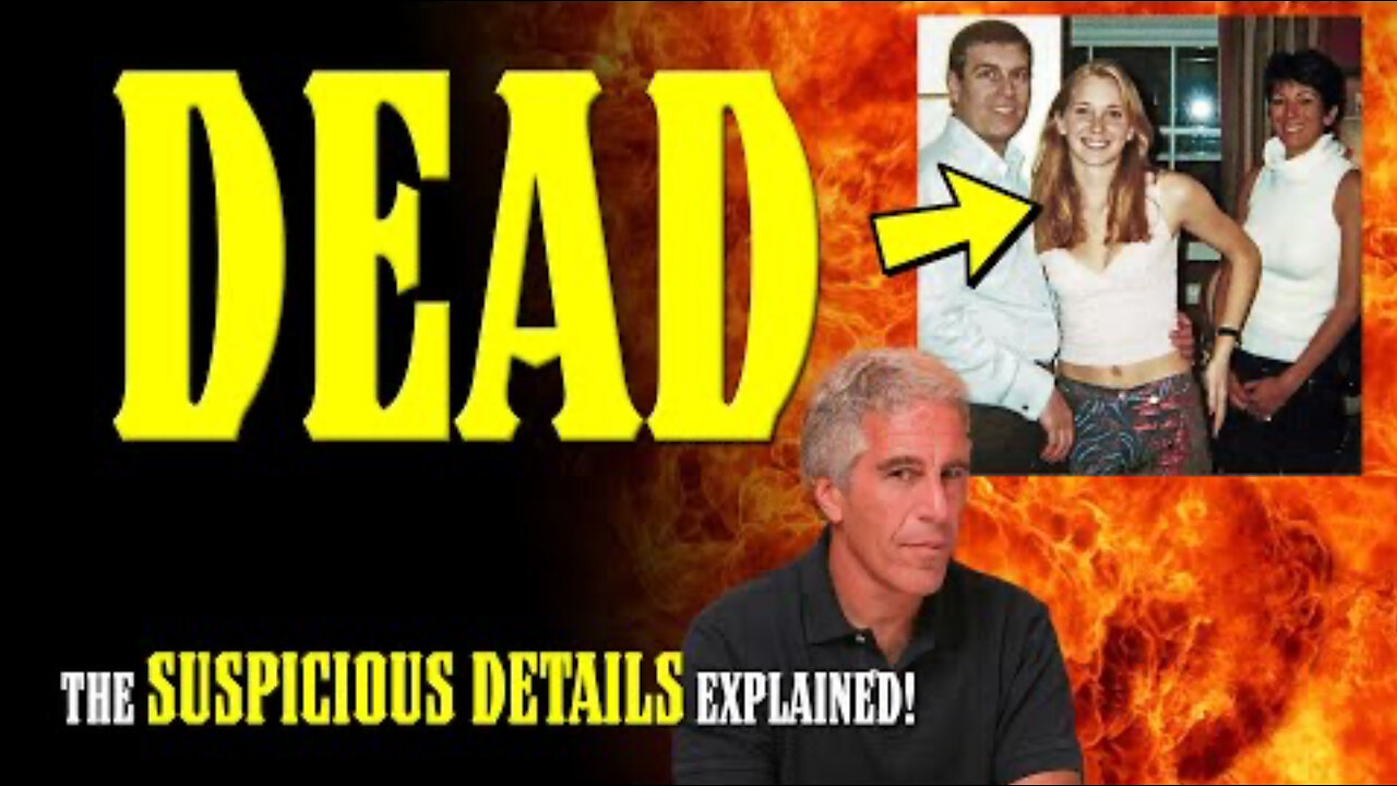 PROMINENT EPSTEIN VICTIM found DEAD Weeks after FBI REVIEWED THE TAPES!!! Virginia Giuffre's DEATH