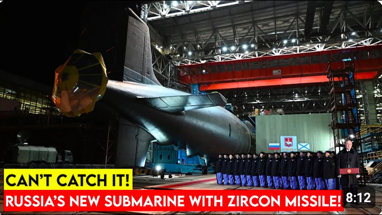 Russia sends a new nuclear submarine into distress with an “impossible” to intercept missile ZIRCON