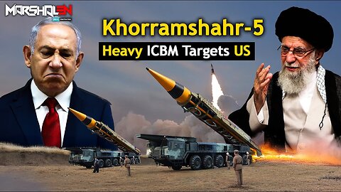 Heavy iranian ICBM can Targets US ｜ Khorramshahr-5..new monster surprised Israel with Heavy warhead!