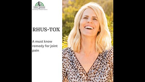 Materia Medica: Rhus-tox | A versatile first-aid remedy for sprains, rashes & stiffness