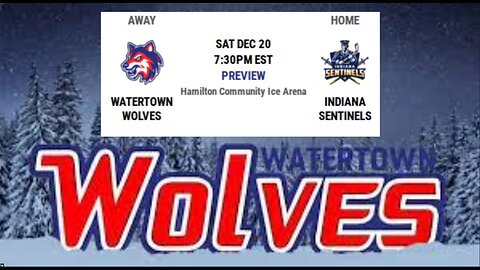Wolves v Sentinals 12-20-25 at 7:15