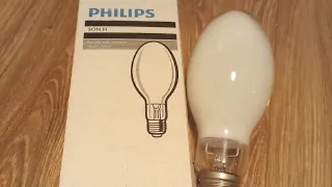 Philips SON-H 220W Penning Mixture Sodium Lamp | Lampa Sodowa 220W z Mieszaniną Penninga