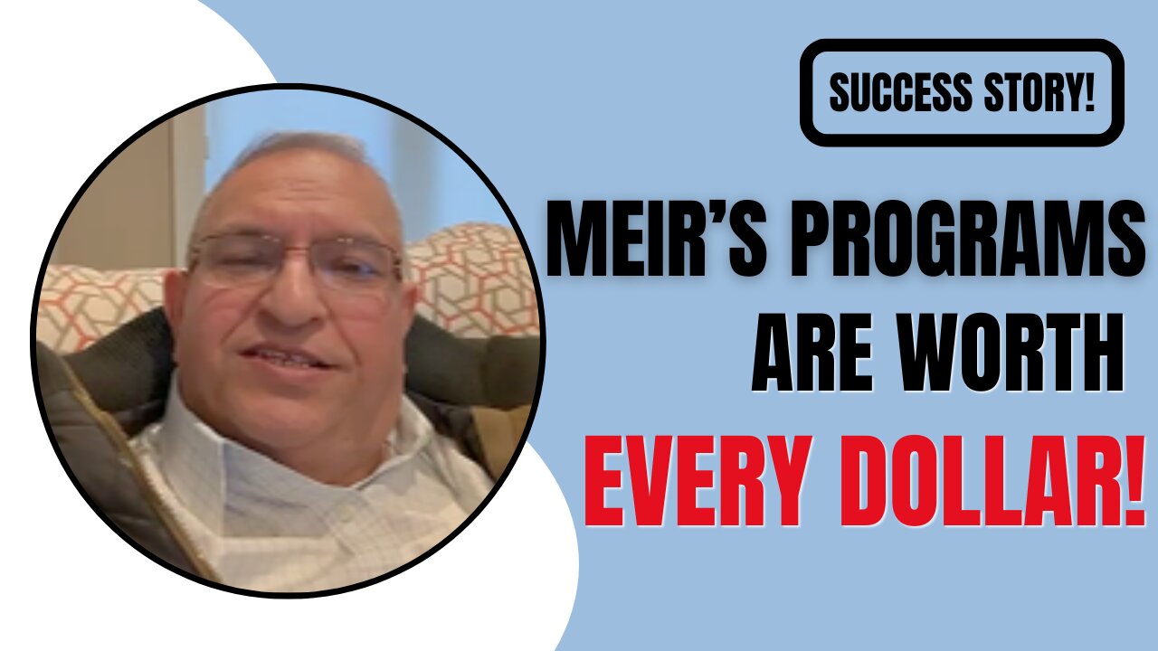The PRINCIPLES Meir teaches become part of your CONCIOUSNESS!