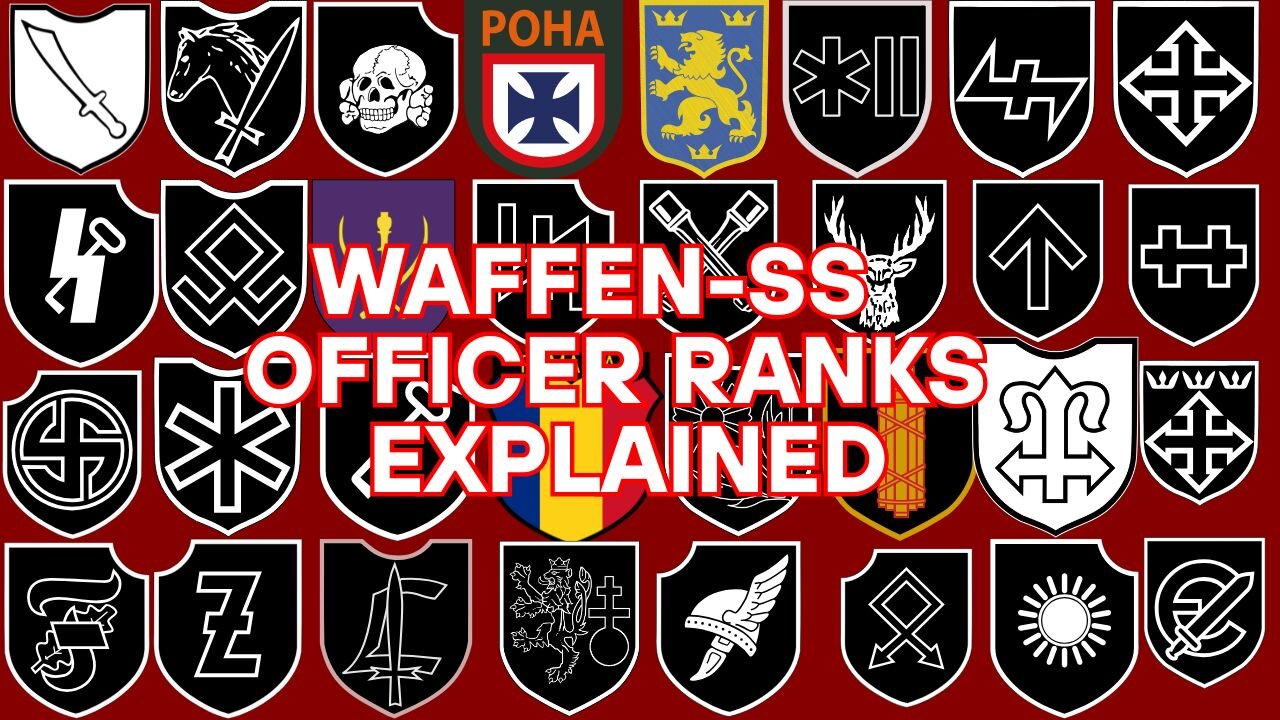 Waffen-SS Officer Ranks Explained | Nazi Germany's Elite Paramilitary Hierarchy