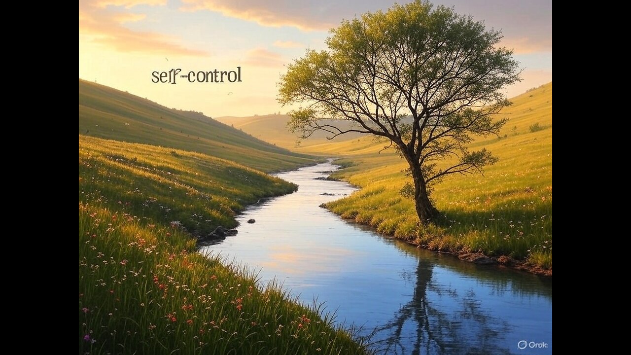 Fruit of The Spirit - Self-Control
