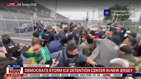 BREAKING: Democrat Officials Storm ICE Facility, Democrat Mayor Of Newark ARRESTED