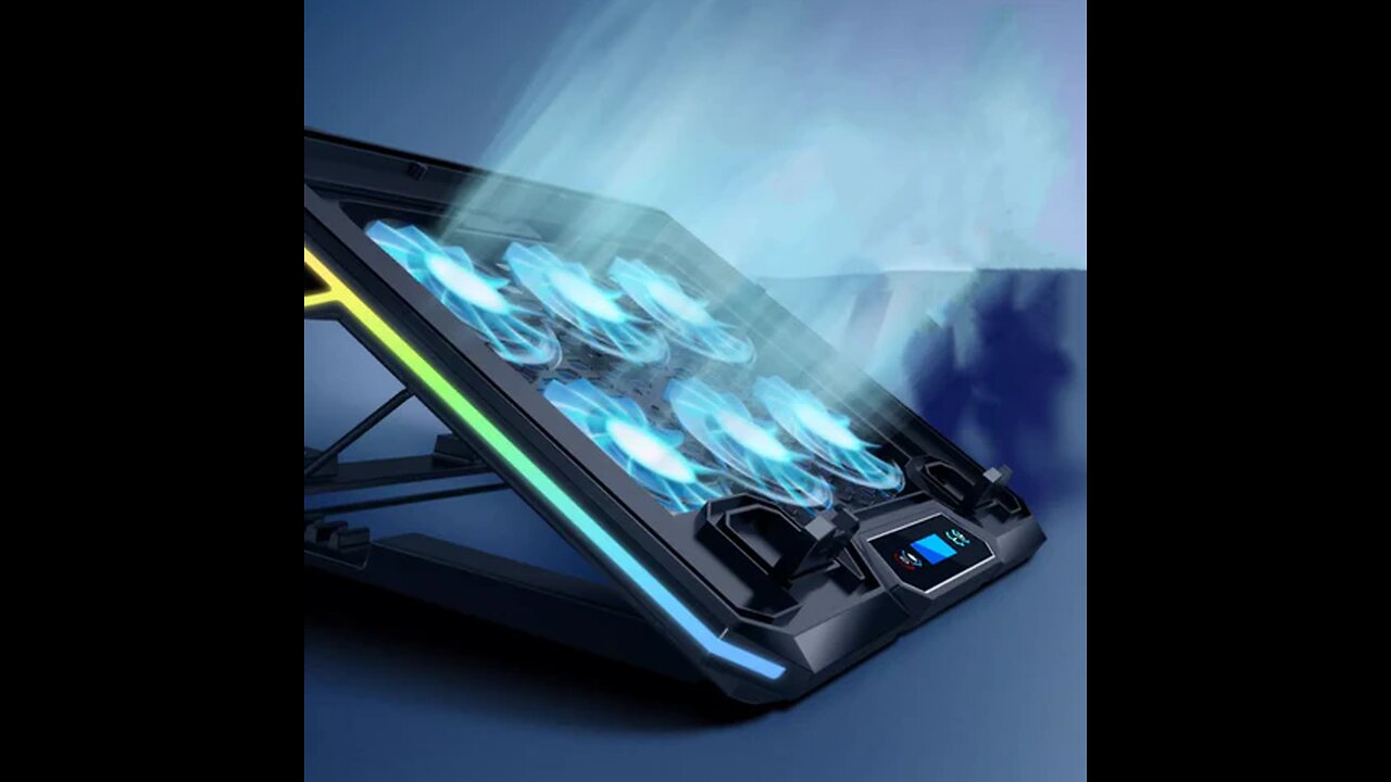 Laptop Elevated Folding Portable Cooling Stand