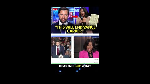 JD Vance AMBUSHES Jasmine Crockett Over Law Degree—Her Response Brutal