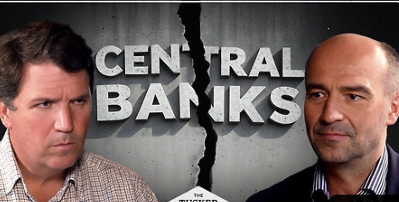 Richard Werner w Tucker Carlson EXPOSING THE BANK OF ENGLAND, THE FED and the LINK TO ALL EVIL