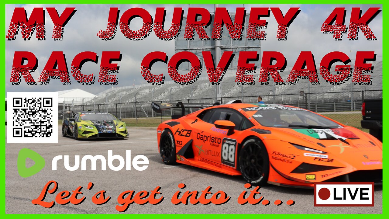 🏁🏁🏁 IMSA iRacing and Live Race Coverage Rumble My Journey 4K 🏁🏁🏁