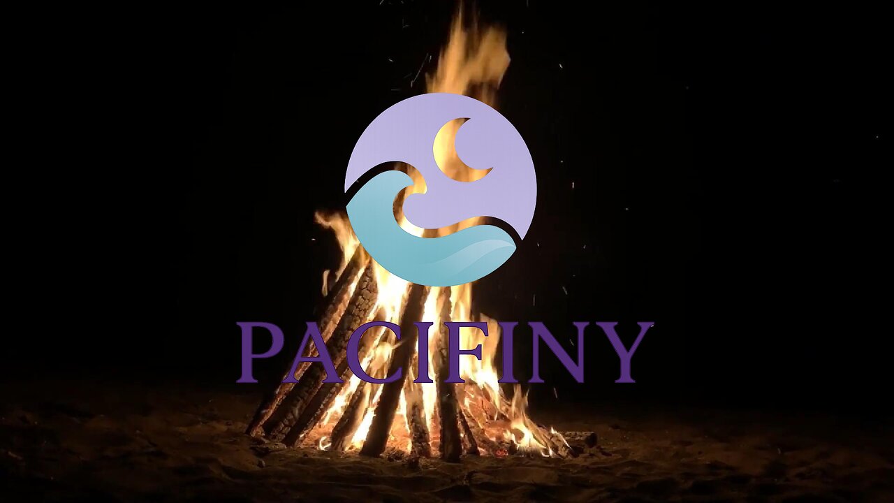 Calming Night Bonfire 🌲 Forest Ambience with Crickets for Sleep & Stress Relief