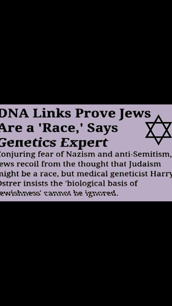 THE SYNAGOGUE OF SATAN IN ACTION: JEWISH REVOLUTIONARY SPIRIT MUST BE REMOVED FROM WEST ✡️