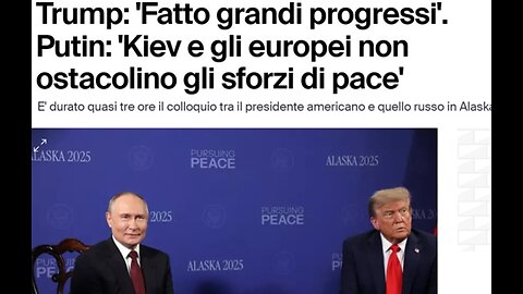 L’incontro Putin - Trump