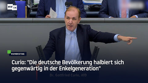 Curio: "Die deutsche Bevölkerung halbiert sich gegenwärtig in der Enkelgeneration"
