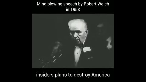 "Understanding Robert Welch's 1958 Warning About Socialism's Threat to America"