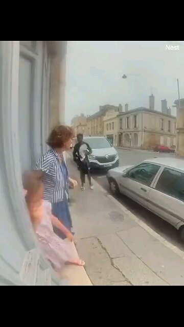 Rapefugee Migrsnt Snatches White Womans Daughter.