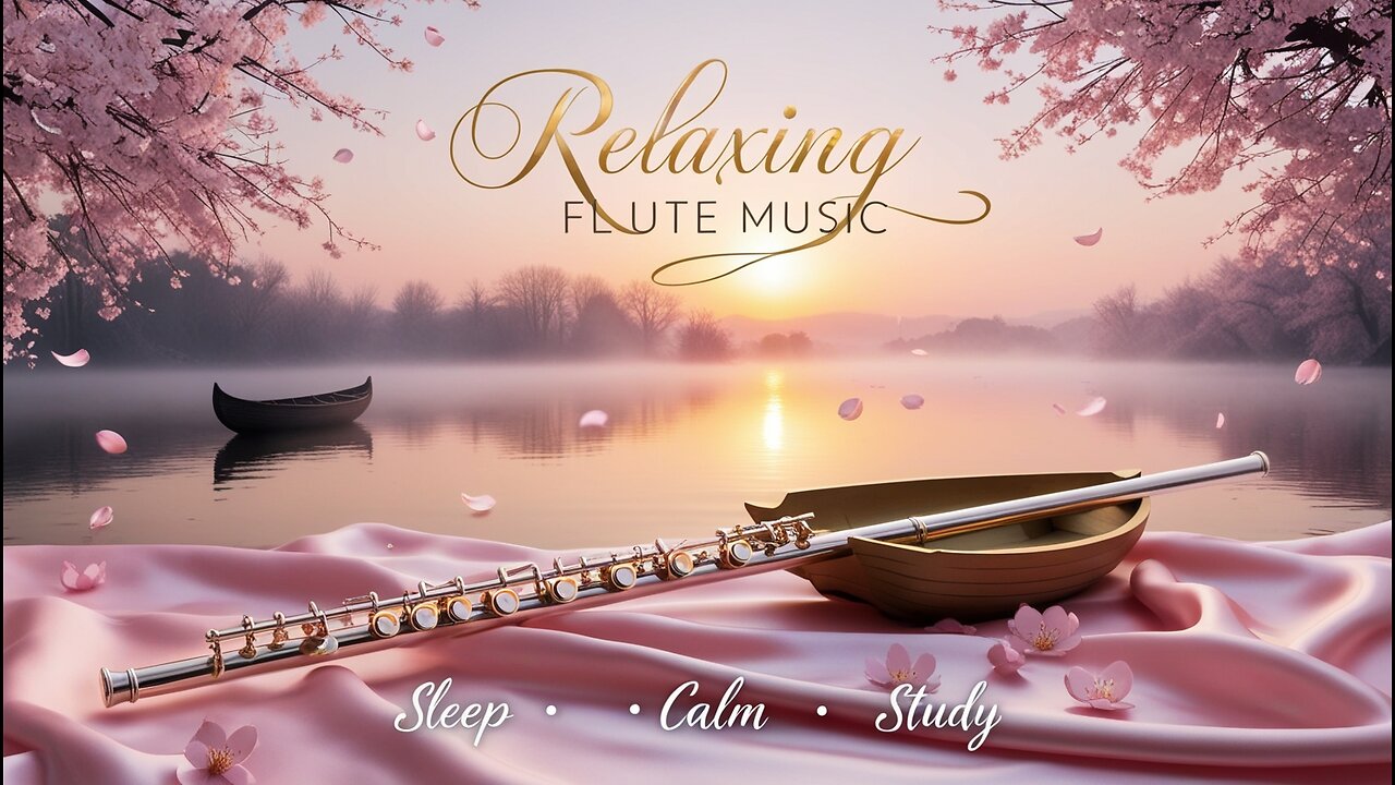 🌙 Relaxing Flute Music for Sleep & Calm | Spa, Study, Meditation, Insomnia Relief 🎶