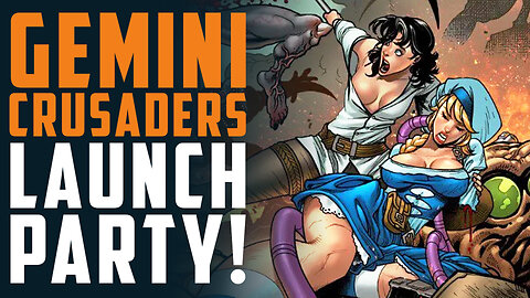 Indie Comic Launch Party - GEMINI CRUSADER + Lucent Art Auction