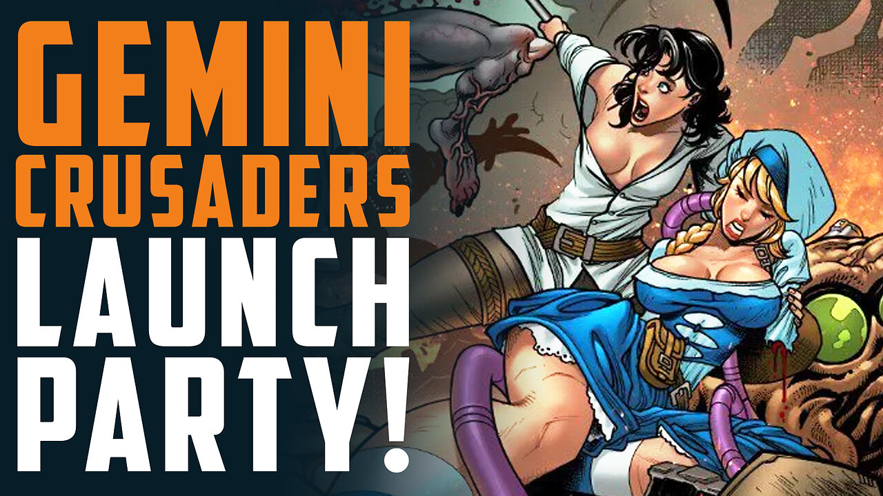 Indie Comic Launch Party - GEMINI CRUSADER + Lucent Art Auction