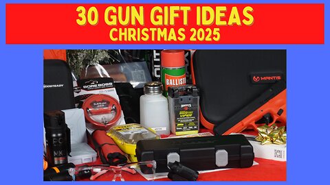 30 AWESOME Gun Lover Christmas Gift Ideas