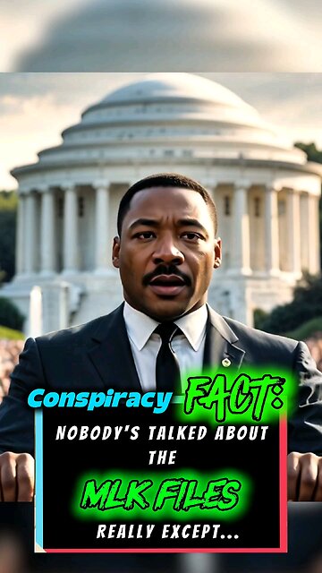 🚨⚠️ Nobody's Talked About The MLK Files Really Except... ⚠️🚨