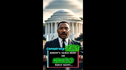 🚨⚠️ Nobody's Talked About The MLK Files Really Except... ⚠️🚨