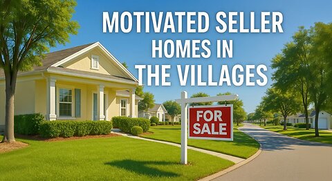 Motivated Seller Homes In The Villages