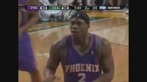 Marcus Banks 21 Points 3 Ast @ Sonics, 2006-07.