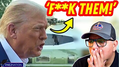 🚨NO President has EVER said THIS! I've NEVER seen Trump THIS ANGRY