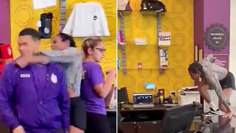 🚨 Miami gym Karen ARRESTED after pummeling staff member in the face ~ Daily Mail