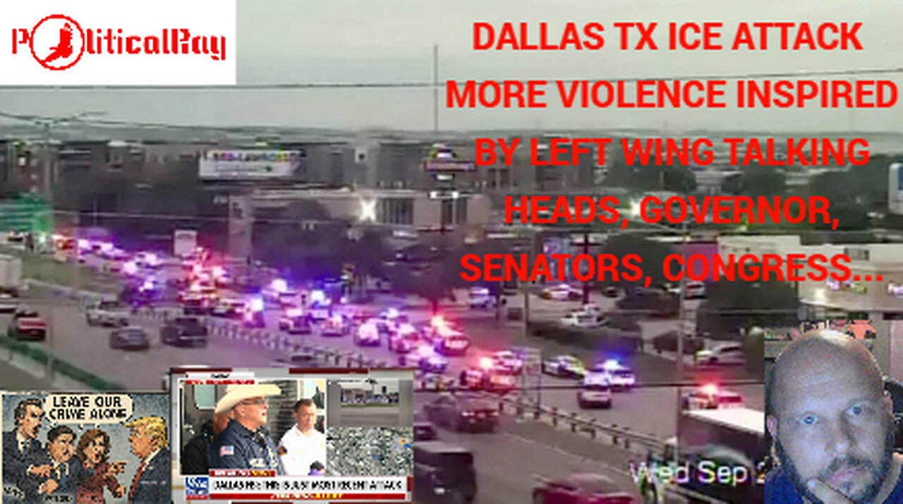 Dallas ICE facility attacked by gunman with Anti-ICE on rounds found near attacker...