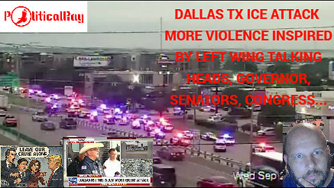 Dallas ICE facility attacked by gunman with Anti-ICE on rounds found near attacker...