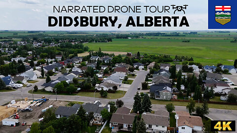 🏞️ Didsbury, Alberta 🚁 4K Drone