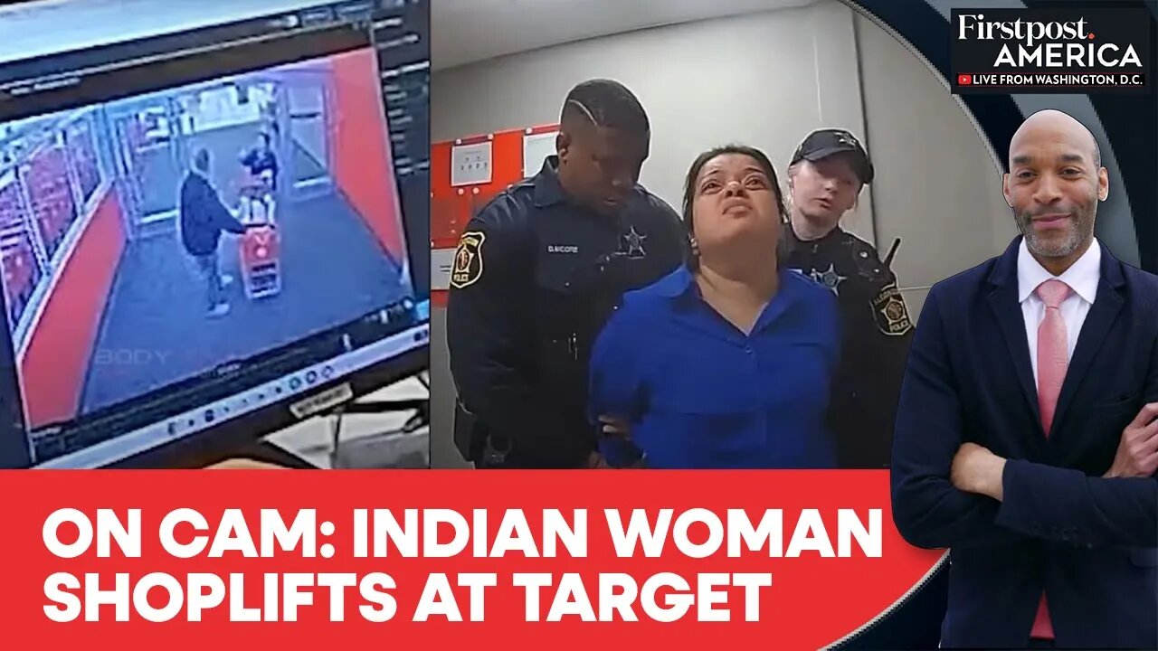 US: Indian Woman's $1300 Theft at Target; "Allowed to Steal In India?" | Firstpost America | N18G