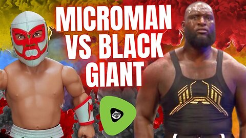 WWE & AAA COLLIDE, As Micro Man Takes On Black GIANT