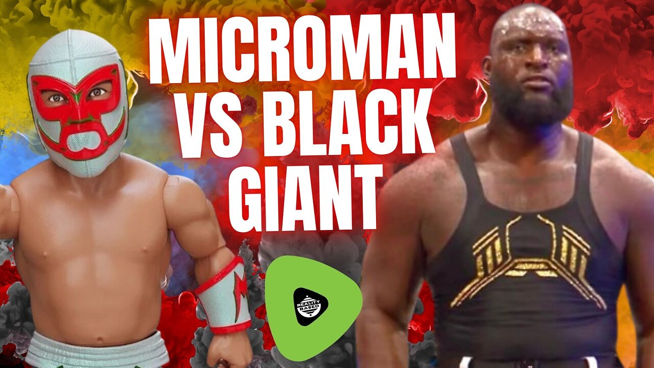 WWE & AAA COLLIDE, As Micro Man Takes On Black GIANT