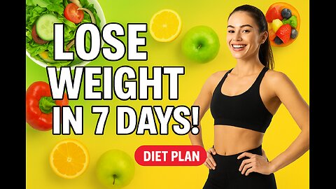 7-Day Weight Loss Diet Plan for Women – Easy & Effective