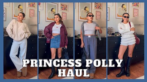 FALL PRINCESS POLLY 2024 TRY ON HAUL | CLOSET STAPLES | PINTEREST LOOKS | CLASSIC STYLE