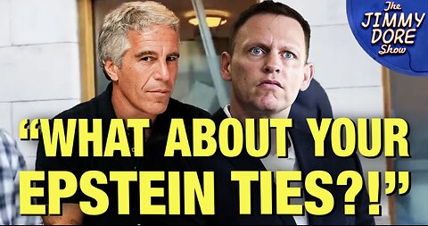 BREAKING! Peter Thiel CONFRONTED Over Epstein Ties!