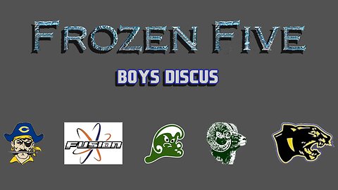 Flight 2&3 Frozen Five Boys Discus 2025