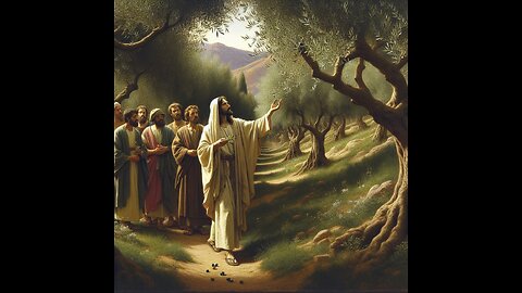 121925 His King and the exalted miracle are great - Sean and Yeshua. Moses, the olive tree rested