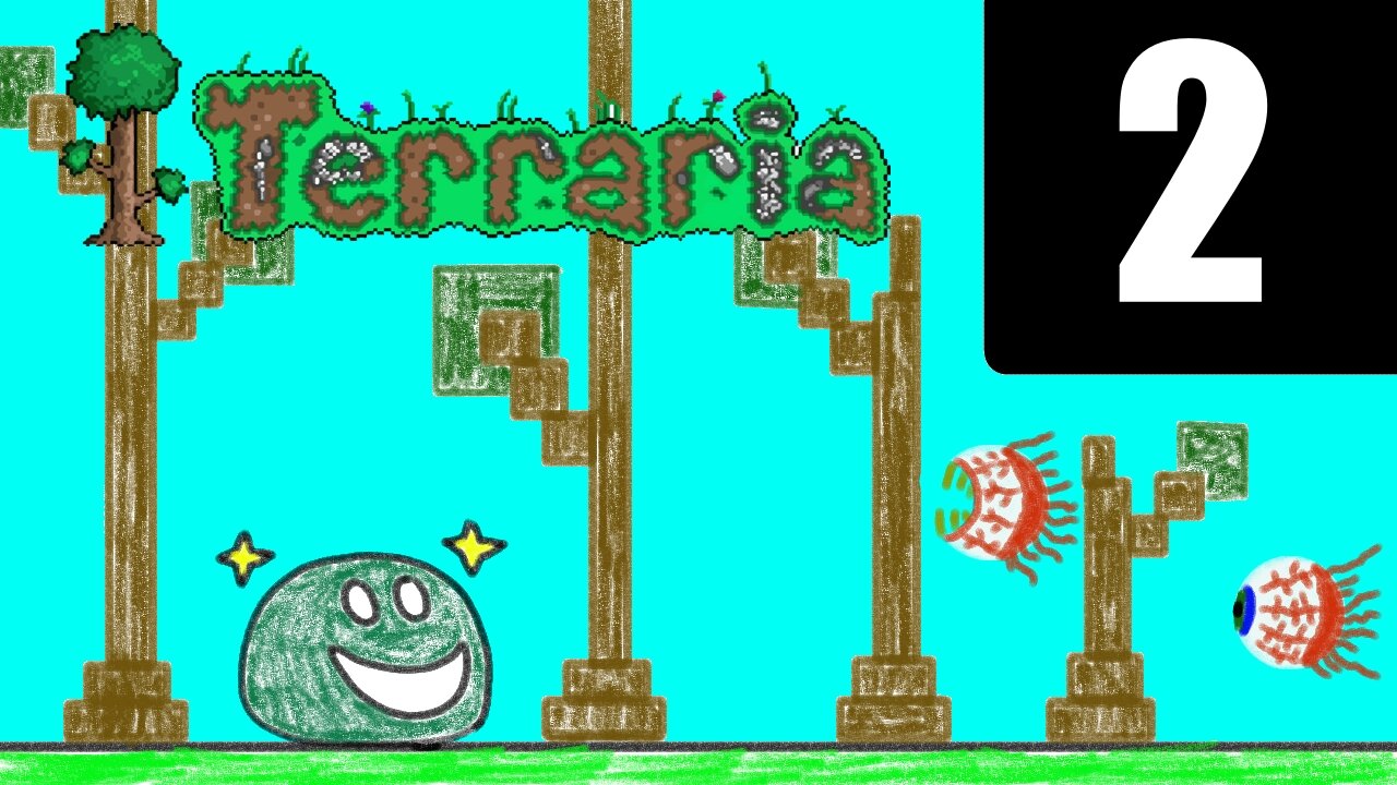 Terraria: Part 2 - Time to pick classes and kill bosses