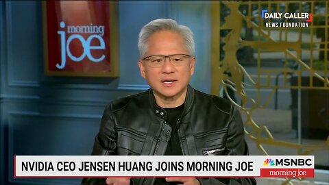 Nvidia CEO Jensen Huang Applauds U.S. Reindustrialization: 'We're Building AI Factories'