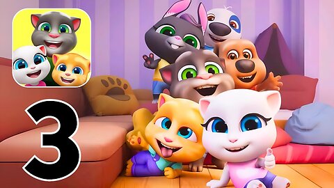 My Talking Tom Friends - Gameplay Walkthrough | Part 3 (Android, iOS)