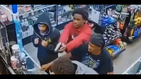 Immigrant Sand Person Shot by American Naggers