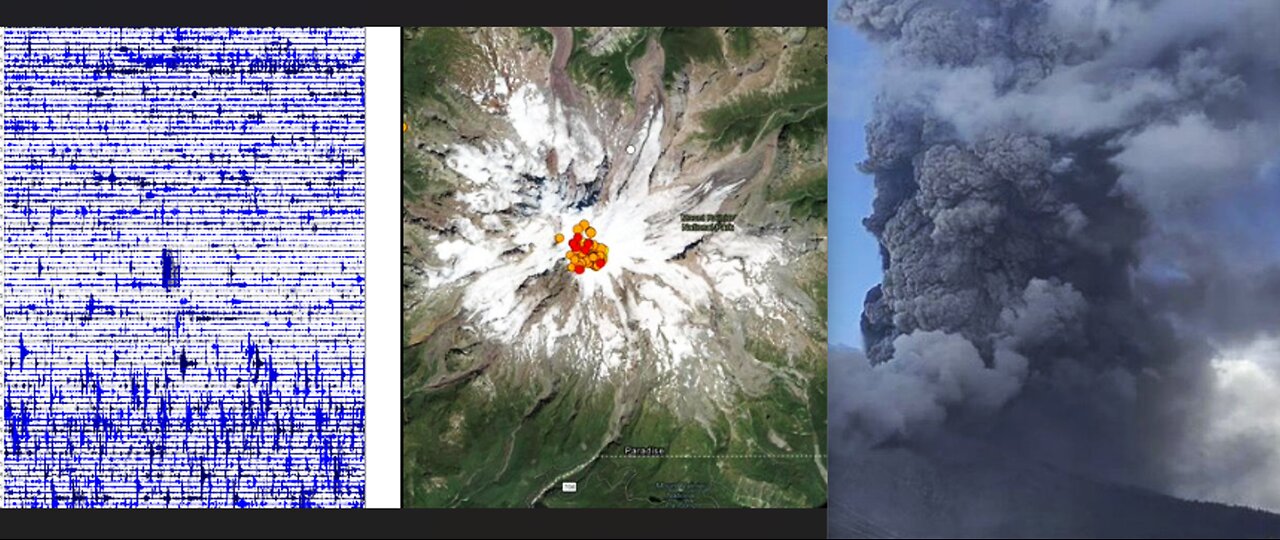 IS MOUNT RAINER ABOUT TO BLOW? EARTHQUAKE SWARM GROWING! MASSIVE VOLCANIC ERUPTION!