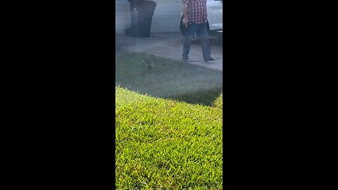 Dude Pulled His Strap On A Guy For Walking In His Neighborhood