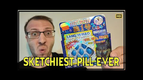 Trying the Sketchiest Gas Station Pill EVER