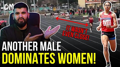 Trans Runner DOMINATES Girls 400m in Portland, Oregon! Media SILENT!