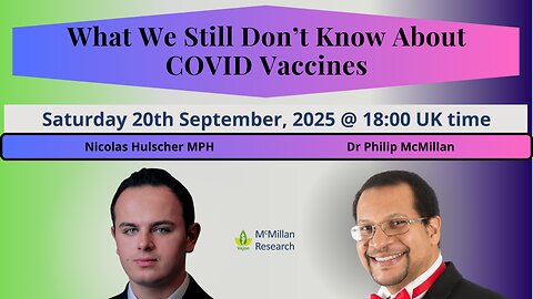 Uncovering Hidden Risks: Nicolas Hulscher on Vaccine Safety and Silent Inflammation